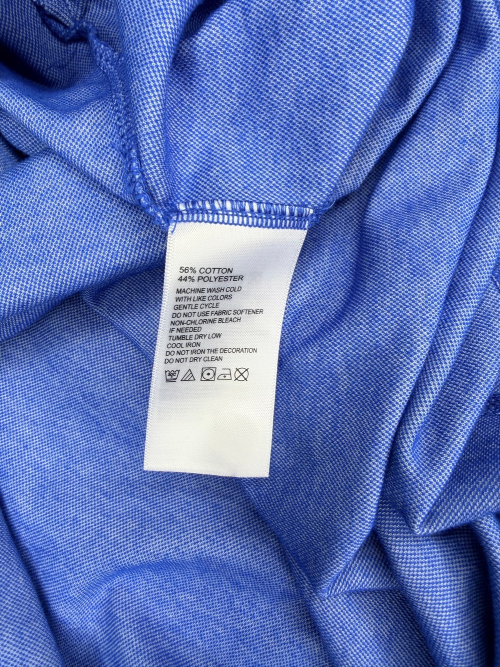 Tommy Bahama IslandZone Polo Shirt Mens XL Blue Supima Cotton Short Sleeve - Picture 5 of 8